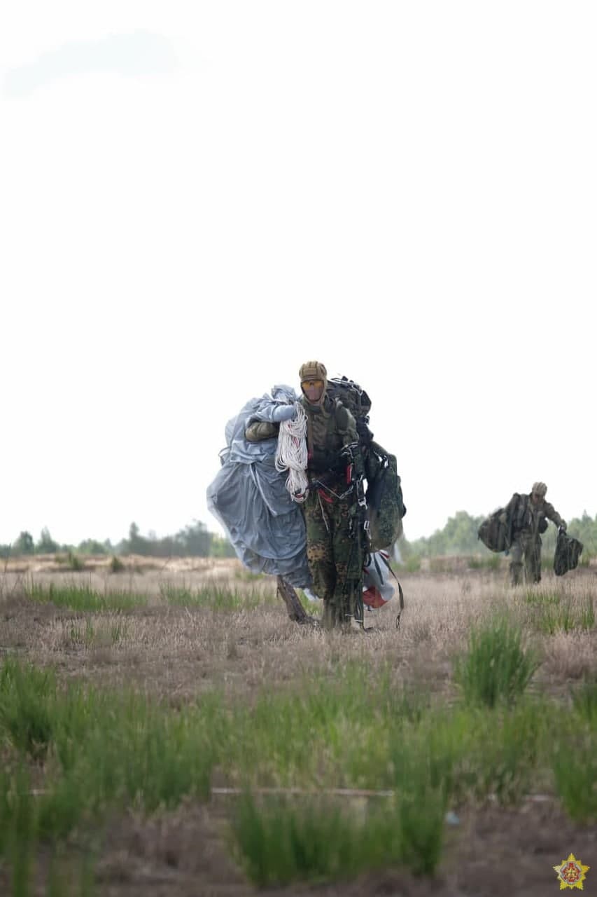 На полигоне под Брестом военнослужащие специальной разведки готовятся к конкурсу «Полярная звезда»