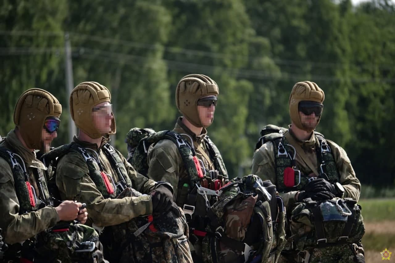 На полигоне под Брестом военнослужащие специальной разведки готовятся к конкурсу «Полярная звезда»