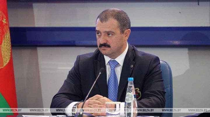 Президент НОК Беларуси поздравил Ивана Литвиновича с золотой медалью Олимпиады