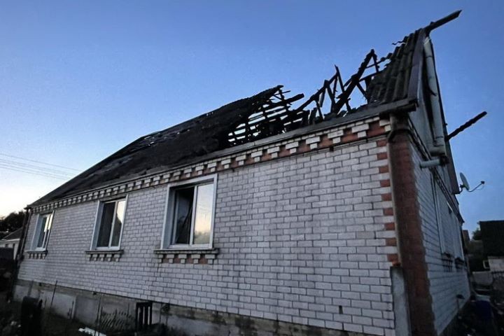 В Брестской области в агрогородке Хидры произошел пожар в жилом доме