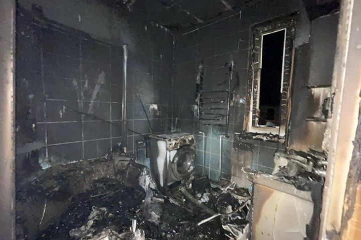 В Брестской области в агрогородке Хидры произошел пожар в жилом доме