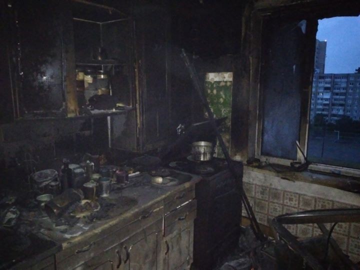 Вот как выглядит квартира в Бресте, в  которой случился пожар