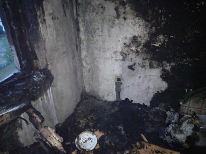 Вот как выглядит квартира в Бресте, в  которой случился пожар