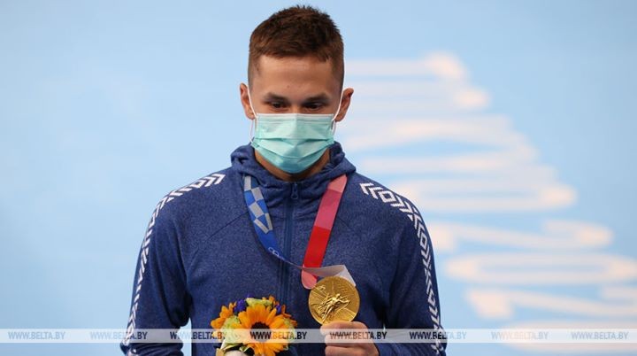  Иван Литвинович с золотом Олимпиады в Токио