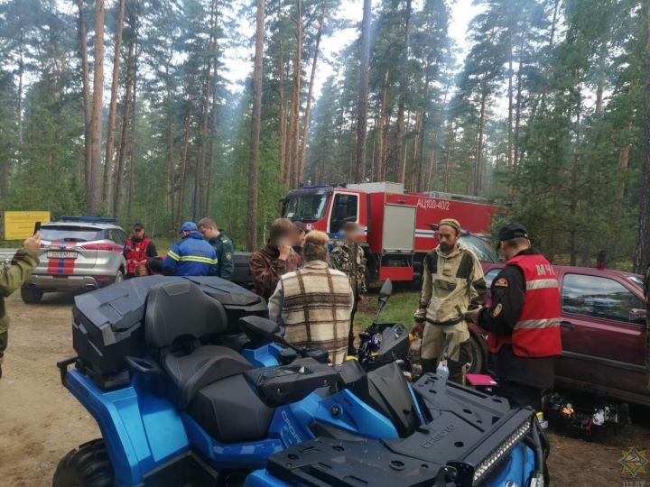 Трое подростков заблудились в Беловежской пуще. Спасатели под утро отыскали их