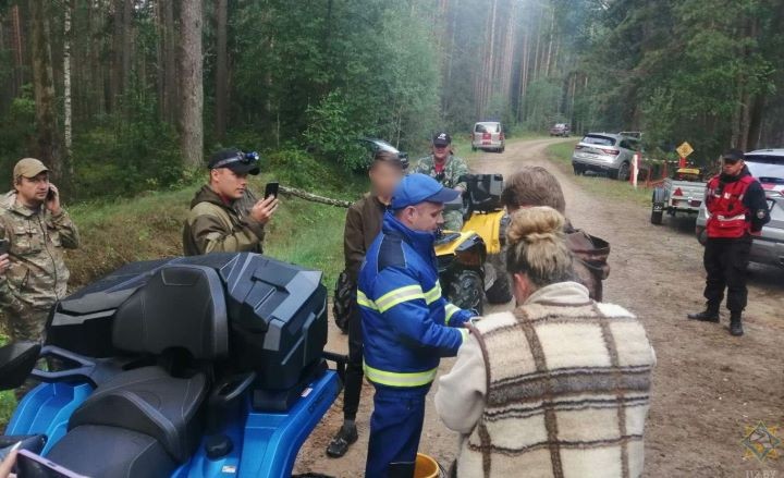 Трое подростков заблудились в Беловежской пуще. Спасатели под утро отыскали их