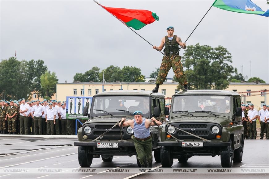 День десантников и сил специальных операций отпраздновали в Бресте