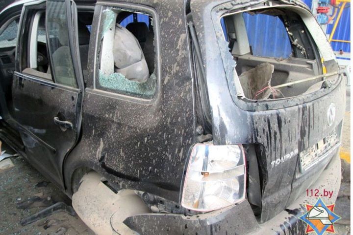 Взрыв Volkswagen Touran на газовой заправке в Барановичах. Кого осудили за это?