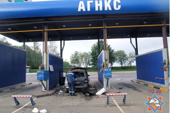 Взрыв Volkswagen Touran на газовой заправке в Барановичах. Кого осудили за это?