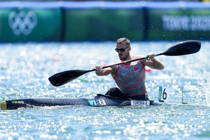 Брестский байдарочник Олег Юреня