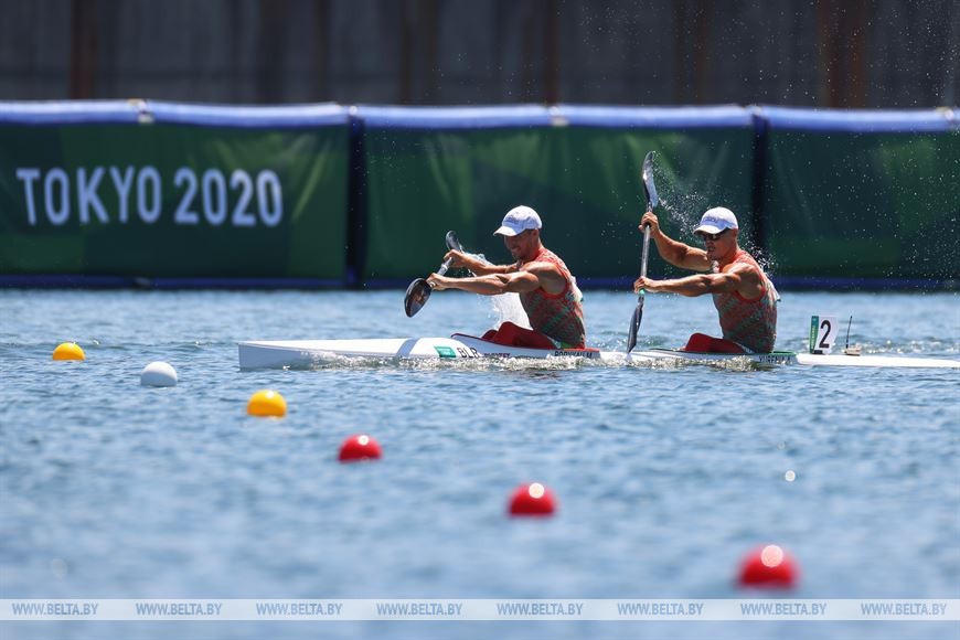 Брестчанин Олег Юреня в паре с Никитой Бориковым заняли 7-е место в олимпийских гонках байдарок-двоек на 1000 м