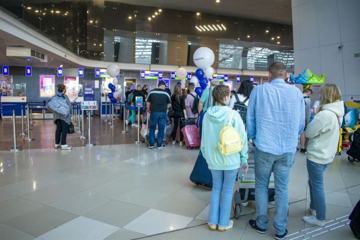 «Белавиа» выполнила первый рейс в Кутаиси