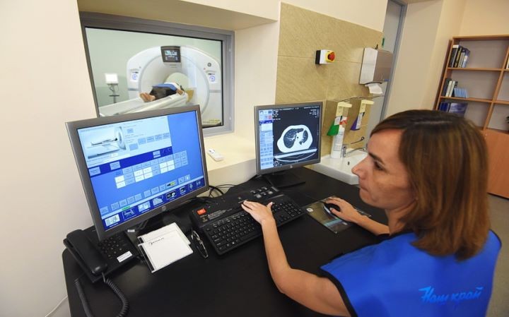В Барановичах открыли кабинет компьютерной томографии