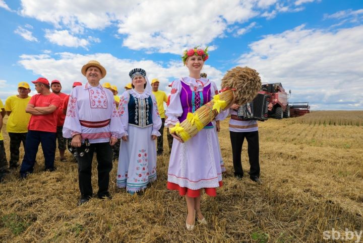 Министр сельского хозяйства поздравил молодого комбайнера в Брестском районе
