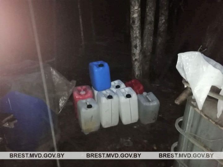 В Пружанском районе обнаружен и уничтожен мини-завод по производству самогона