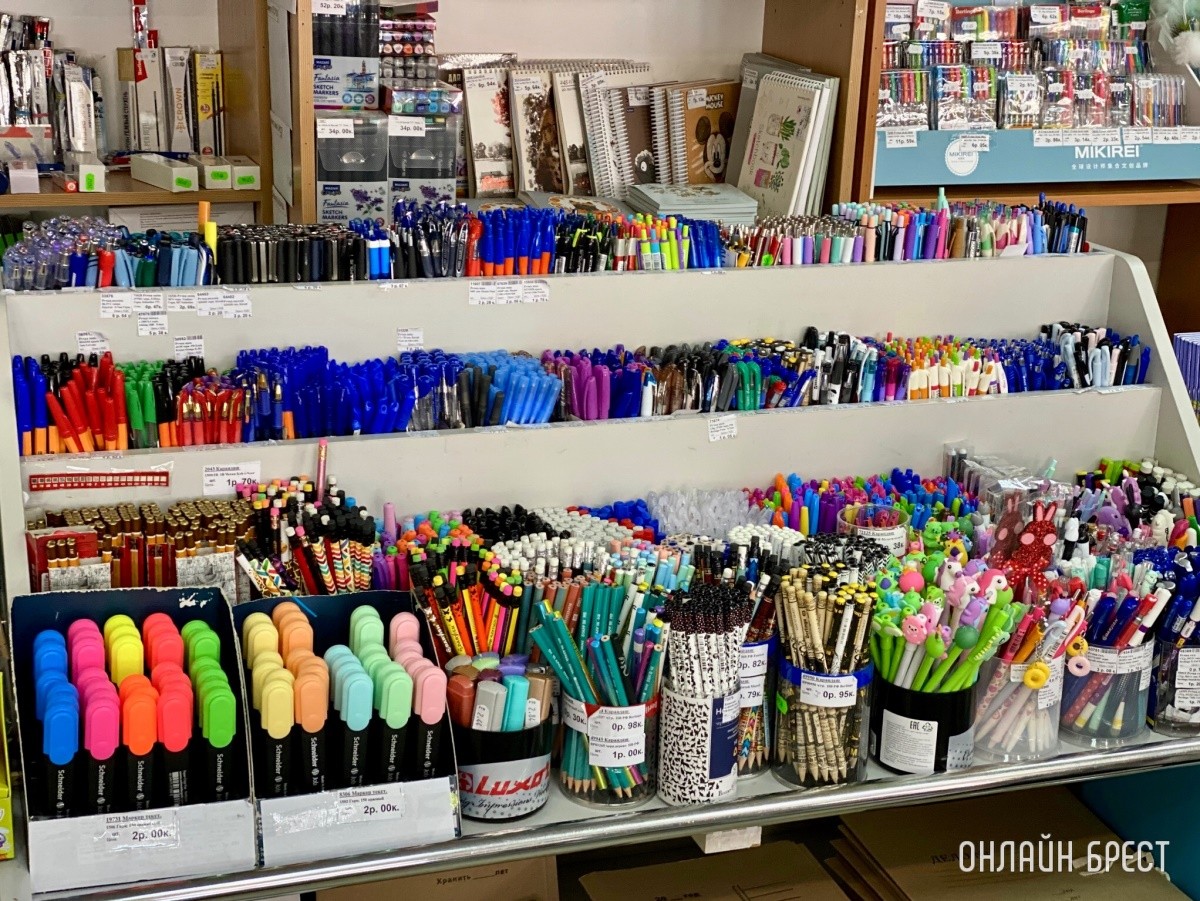 Вся школьная канцелярия здесь! Большой ассортимент товаров и скидок в брестских магазинах «Канцелярские штучки»