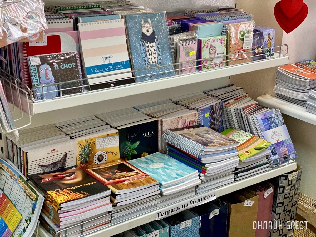 Вся школьная канцелярия здесь! Большой ассортимент товаров и скидок в брестских магазинах «Канцелярские штучки»