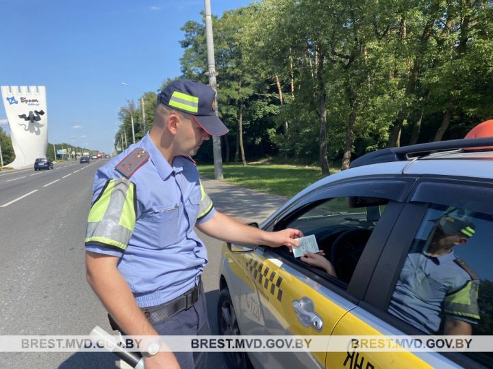 На территории Бреста и района ГАИ проводит рейдовые мероприятия под условным названием «Алкоконтроль»
