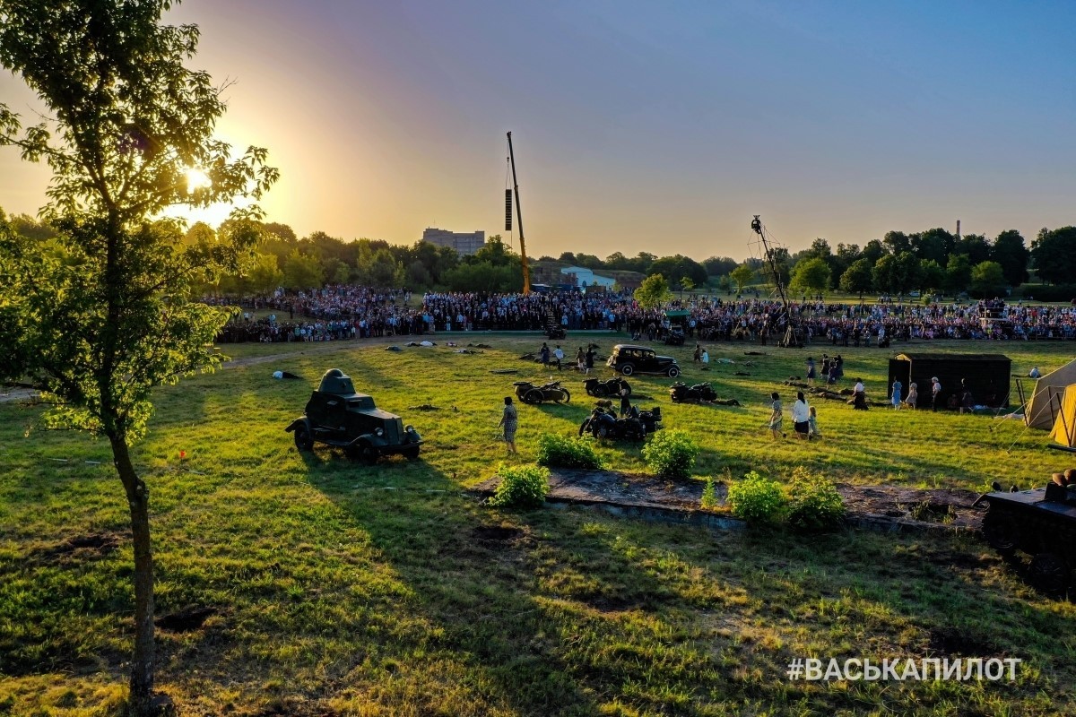 Военно-историческая реконструкция «22 июня. Брестская крепость». Фото и видео с высоты