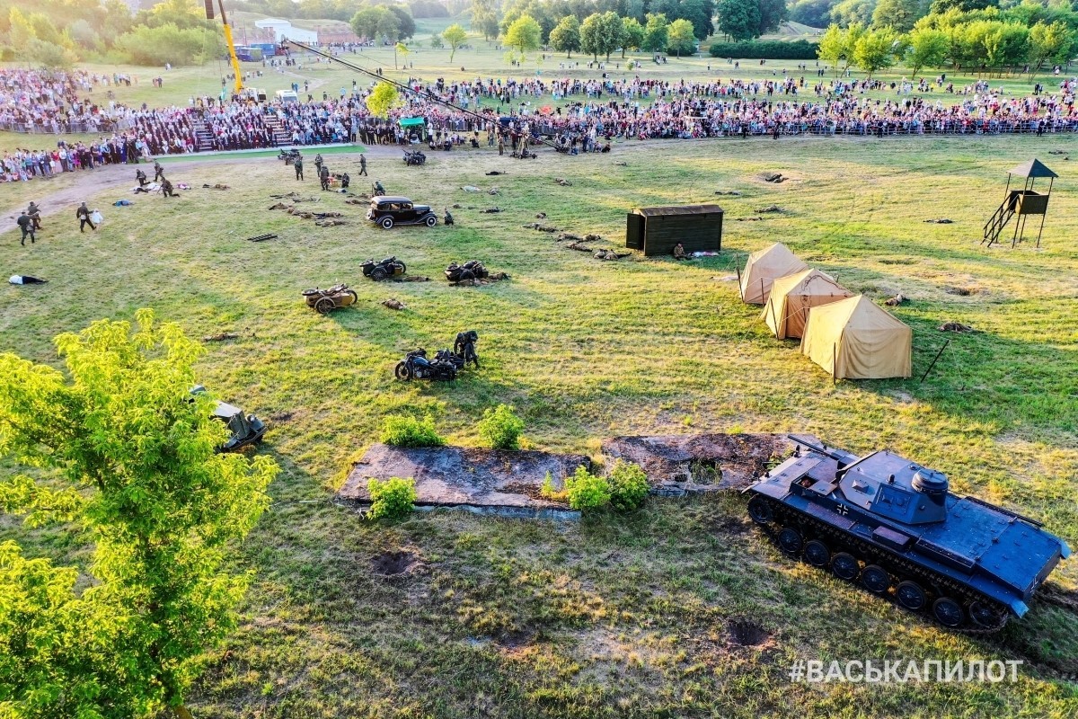 Военно-историческая реконструкция «22 июня. Брестская крепость». Фото и видео с высоты