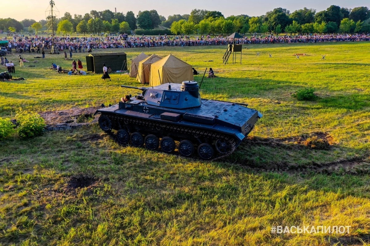 Военно-историческая реконструкция «22 июня. Брестская крепость». Фото и видео с высоты