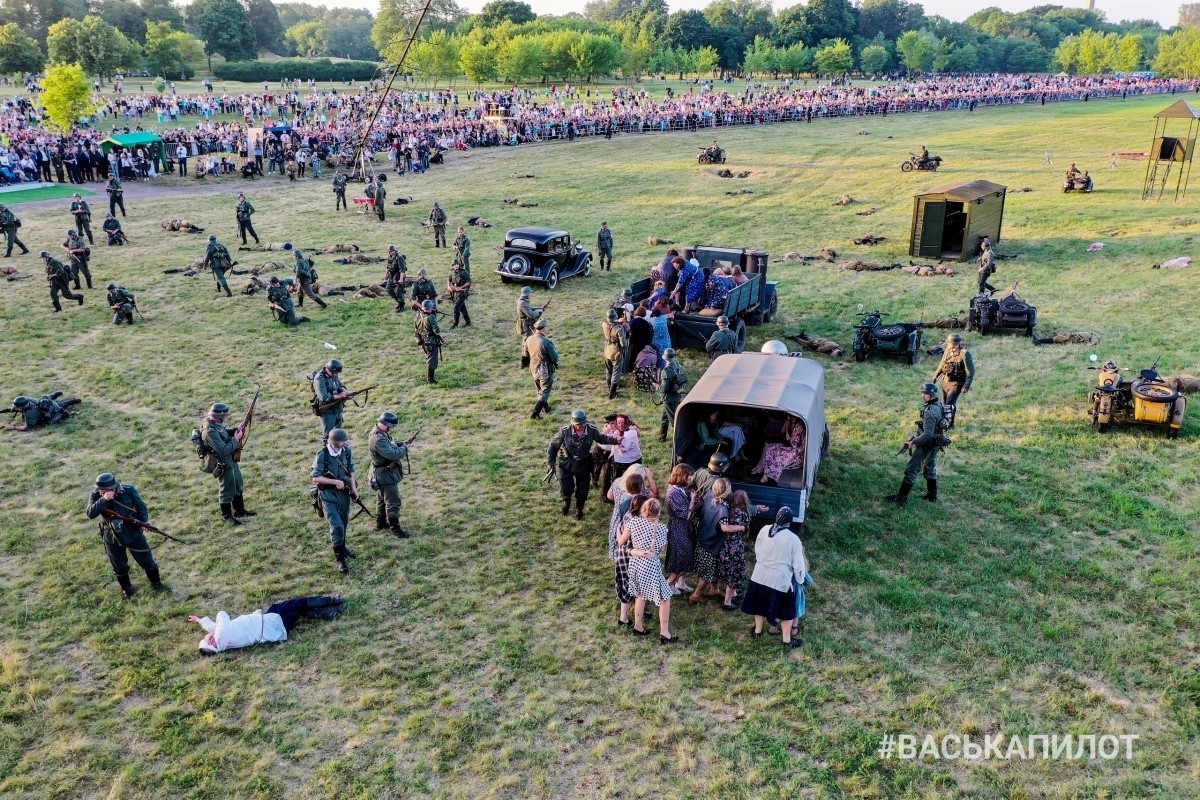 Военно-историческая реконструкция «22 июня. Брестская крепость». Фото и видео с высоты