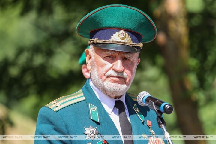 Памятник мужественно сражавшимся в июне 1941 года пограничникам открыли в Брестском районе