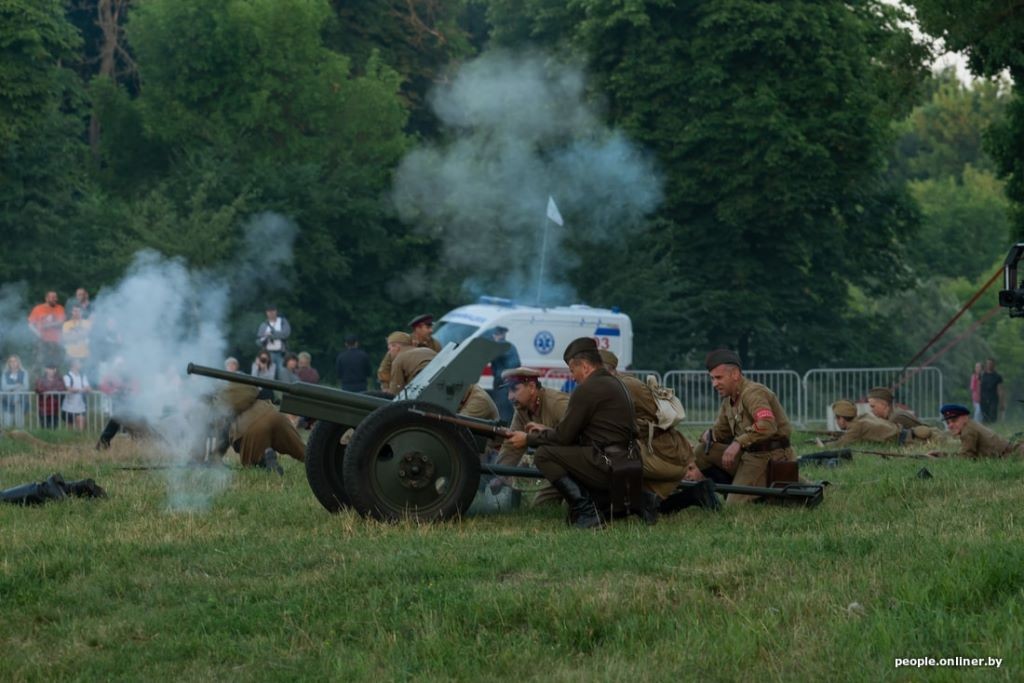 В Брестской крепости провели реконструкцию событий 22 июня 1941 года