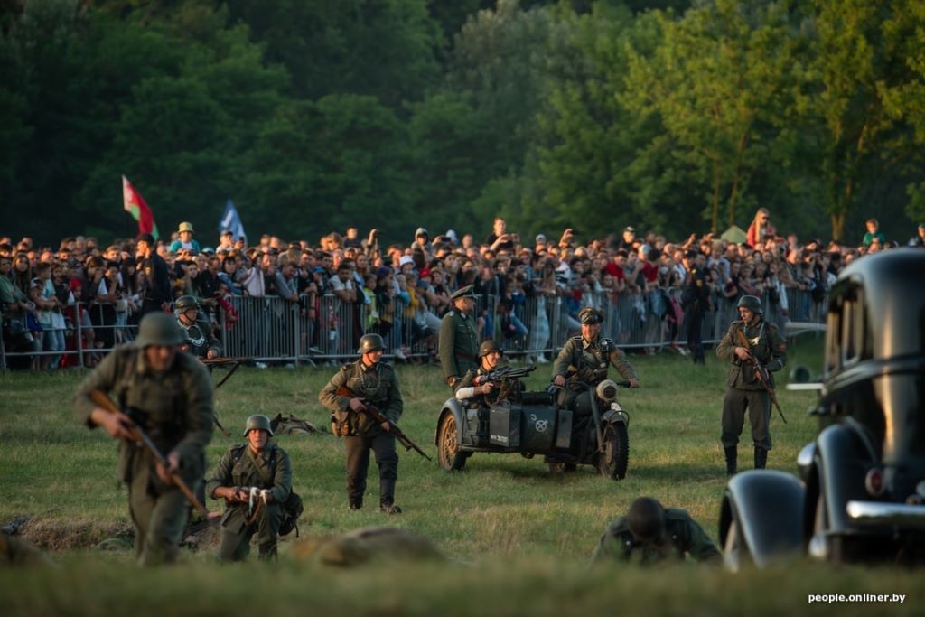 В Брестской крепости провели реконструкцию событий 22 июня 1941 года