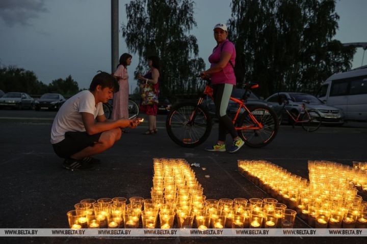 Как создавали огненную инсталляцию «Холмские ворота» создали возле Брестской крепости