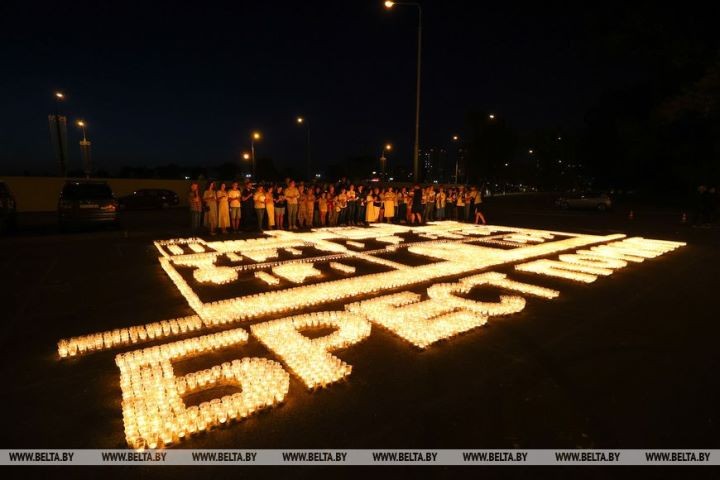 Как создавали огненную инсталляцию «Холмские ворота» создали возле Брестской крепости