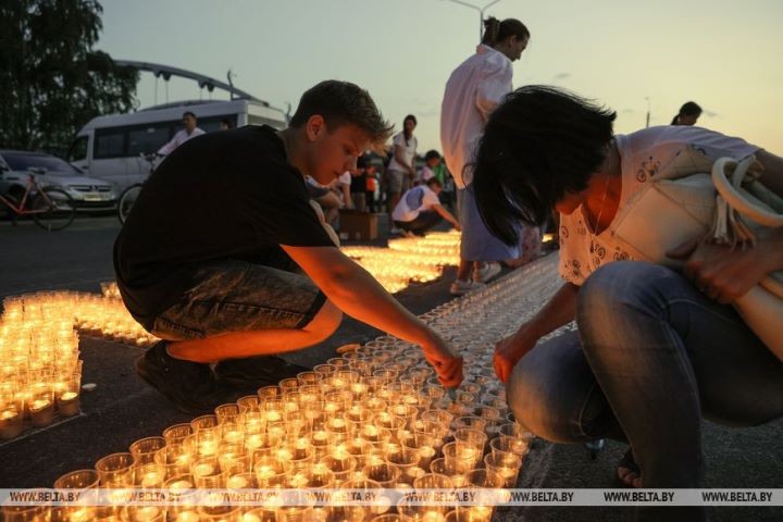 Как создавали огненную инсталляцию «Холмские ворота» создали возле Брестской крепости