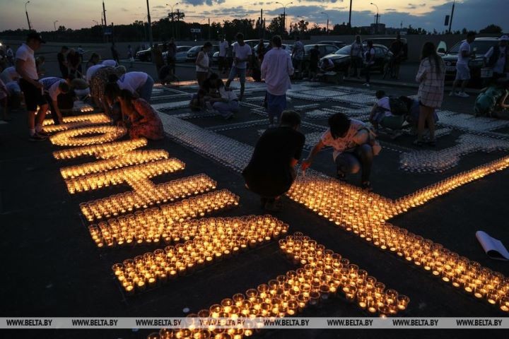 Как создавали огненную инсталляцию «Холмские ворота» создали возле Брестской крепости