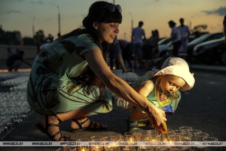 Как создавали огненную инсталляцию «Холмские ворота» создали возле Брестской крепости