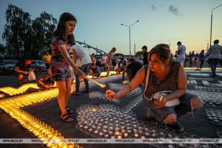 Как создавали огненную инсталляцию «Холмские ворота» создали возле Брестской крепости