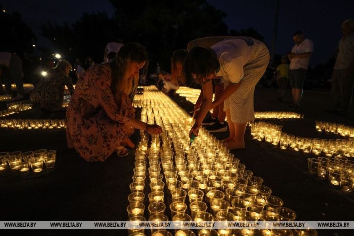Как создавали огненную инсталляцию «Холмские ворота» создали возле Брестской крепости