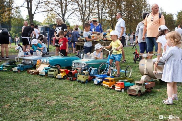 Военная техника, беспилотники и ретро-автомобили: Кобрин отметил день ВВС