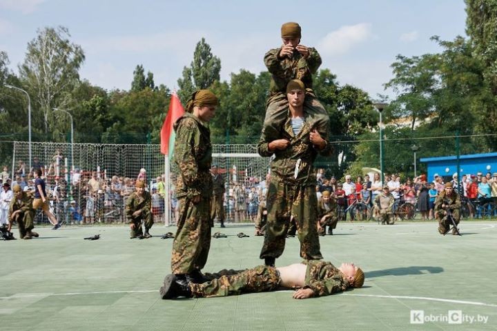 Военная техника, беспилотники и ретро-автомобили: Кобрин отметил день ВВС