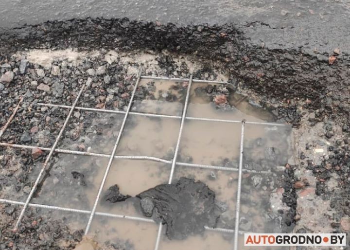 Белорус показал, как влетел на новое колесо и, похоже, ремонт подвески