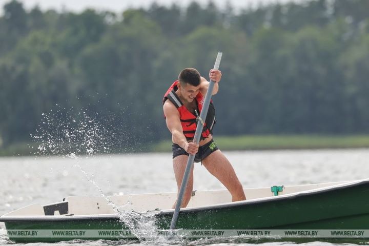 Соревнования водолазов проходят в Ивановском районе