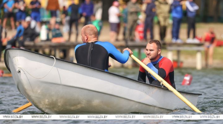 Соревнования водолазов проходят в Ивановском районе