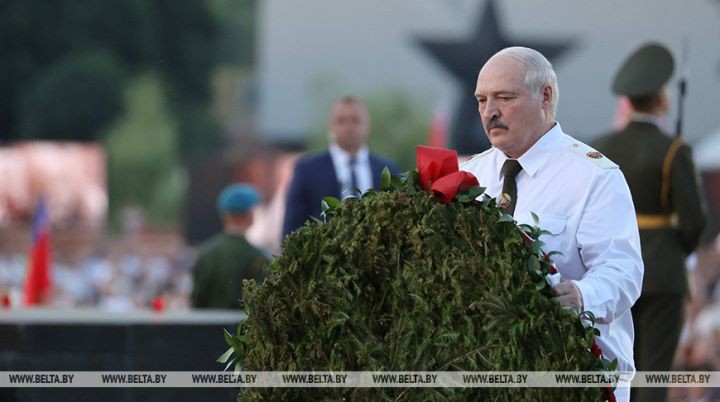 Лукашенко прибыл в Брестскую крепость