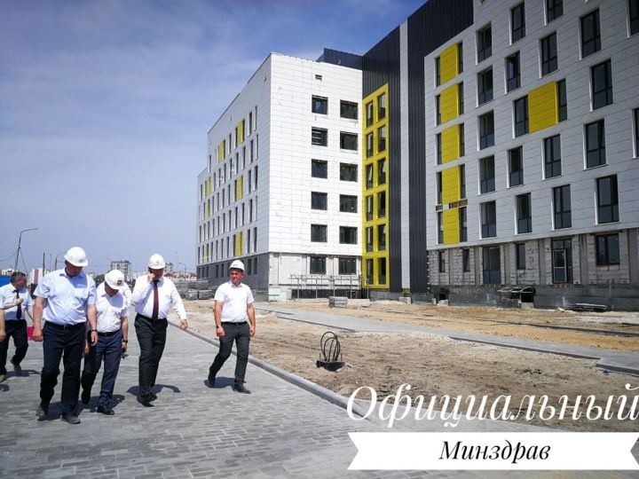 Министр здравоохранения посетил медицинские строительные объекты Бреста