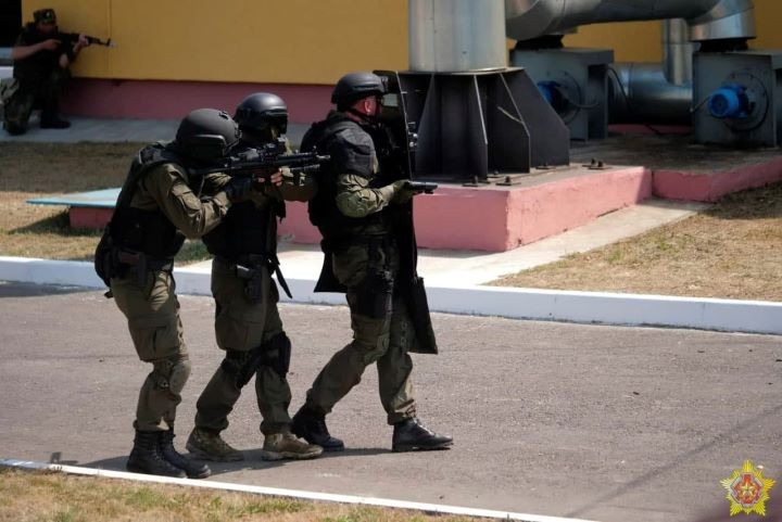 В Пинске прошли плановые командно-штабные учения с силами территориальной обороны Брестской области. 