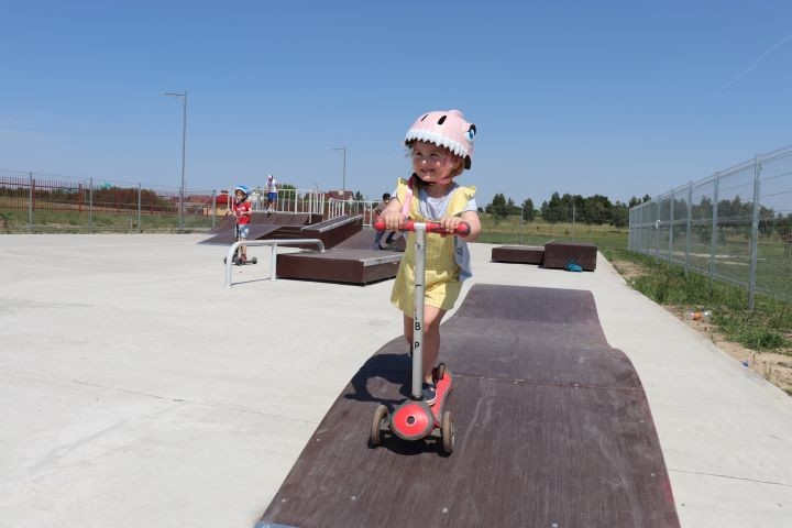 Новая скейт-площадка пользуется популярностью у жителей Ивацевичей