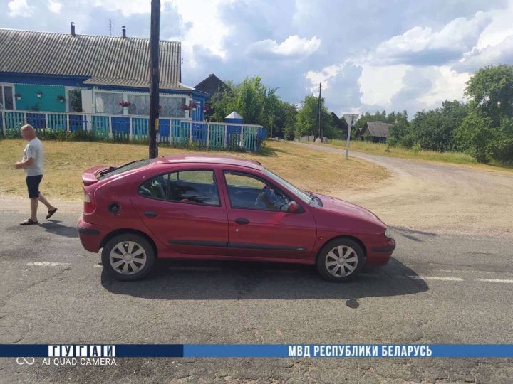 Шестилетняя девочка попала под машину в Ганцевичском районе