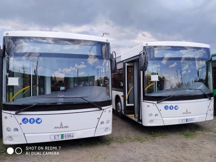 В Брест приехали четыре новых автобуса МАЗ 
