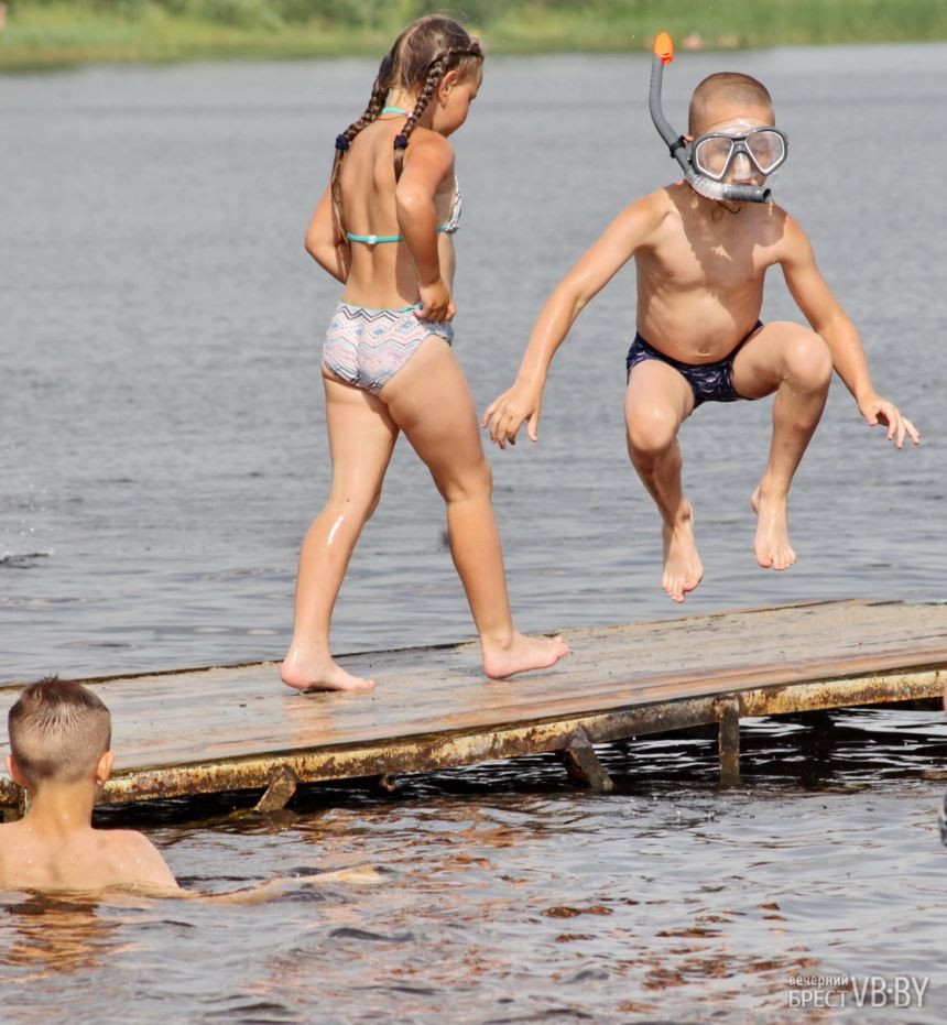  Самый жаркий день лета на Луковском (Брестской область)