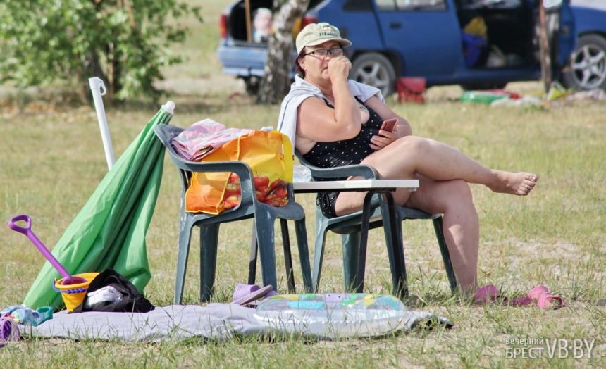  Самый жаркий день лета на Луковском (Брестской область)