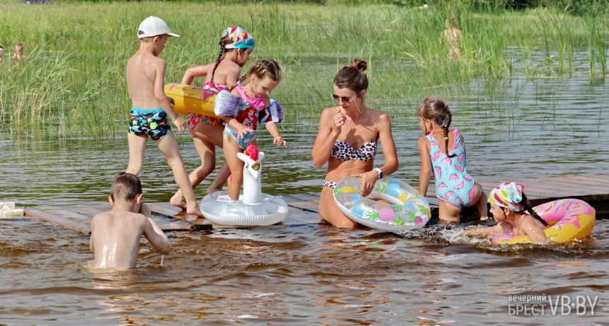  Самый жаркий день лета на Луковском (Брестской область)